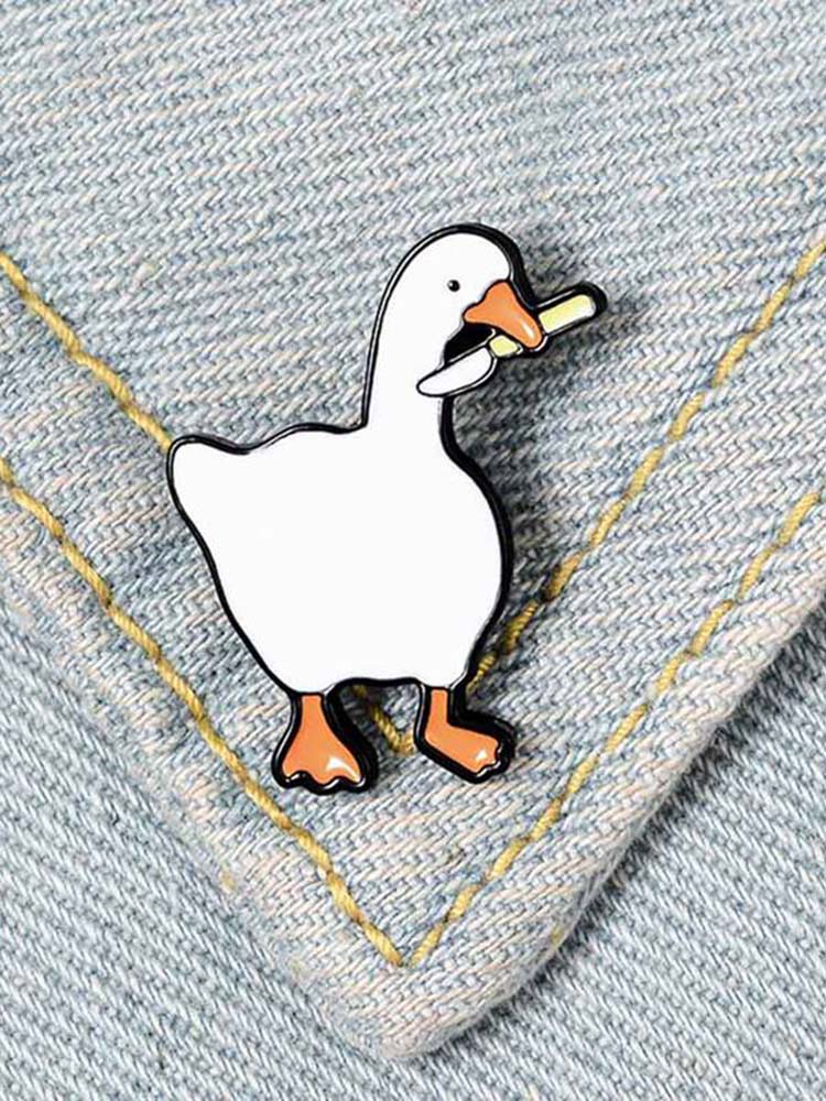 Brooch Pin Goose